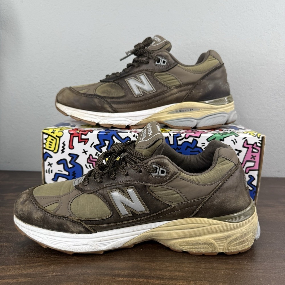 New Balance M9919LP Color Brown Made in England Mens Size 8 Lakeside‎ Pack - Picture 10 of 11